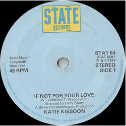 Katie Kissoon If Not For Your Love Vinyl 7" USED