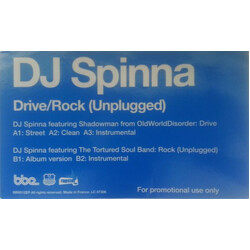 DJ Spinna Drive / Rock (Unplugged) USED VINYL 12INCH WHITE LABEL PROMO