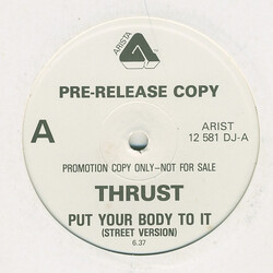 Thrust (2) Put Your Body To It USED VINYL 12INCH PROMO