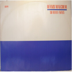 Dennis Malcolm So Many Ways USED VINYL 12INCH 45 RPM