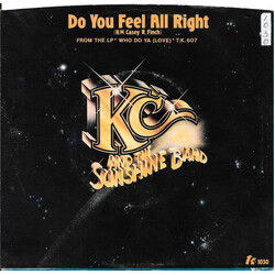 KC & The Sunshine Band Do You Feel All Right Vinyl 7" USED