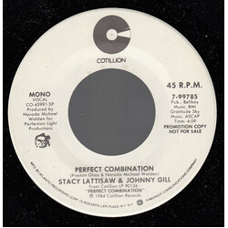 Stacy Lattisaw / Johnny Gill Perfect Combination Vinyl 7" USED