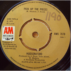 Hudson-Ford Pick Up The Pieces USED VINYL 7INCH 45 RPM SINGLE