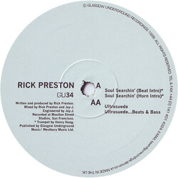 Rick Preston Soul Searchin' / Ultrasuede USED VINYL 12INCH 33 S RPM