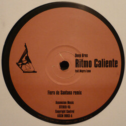 Deep Bros. Ritmo Caliente USED VINYL 12INCH 45 RPM