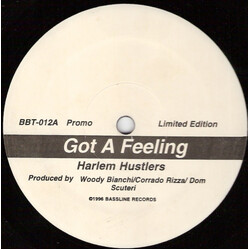 Harlem Hustlers (2) Got A Feeling / Get On Down USED VINYL 12INCH 33 S RPM LIMITED EDITION PROMO