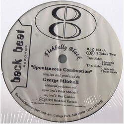 Fishbelly Black Spontaneous Combustion USED VINYL 12INCH 33 S RPM