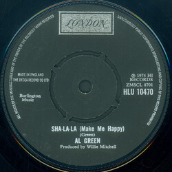 Al Green Sha-la-la (Make Me Happy) USED VINYL 7INCH 45 RPM SINGLE
