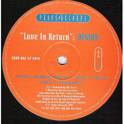 Desire Love In Return USED VINYL 12INCH 45 RPM
