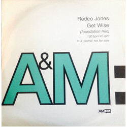 Rodeo Jones Get Wise! USED VINYL 12INCH 45 RPM PROMO