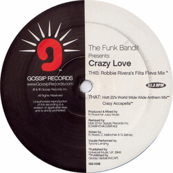 The Funk Bandits Crazy Love USED VINYL 12INCH