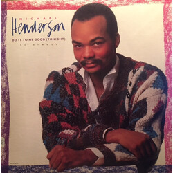 Michael Henderson Do It To Me Good (Tonight) Vinyl 12" USED