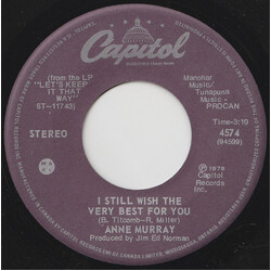 Anne Murray You Needed Me USED VINYL 7INCH 45 RPM SINGLE REPRESS STEREO