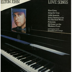 Elton John Love Songs Vinyl LP USED