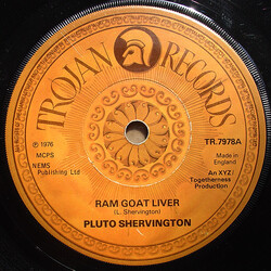 Pluto Shervington Ram Goat Liver USED VINYL 7INCH 45 RPM SINGLE