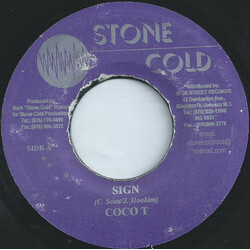 Cocoa Tea Sign USED VINYL 7INCH 45 RPM
