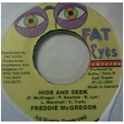 Freddie McGregor Hide And Seek USED VINYL 7INCH 45 RPM