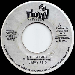 Jimmy Reid She's A Lady Vinyl 7" USED