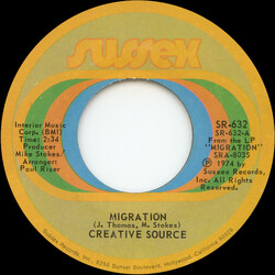 Creative Source Migration USED VINYL 7INCH 45 RPM STYRENE