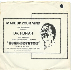 Hugh Boynton Make Up Your Mind USED VINYL 7INCH 45 RPM