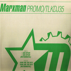 Marxman Sad Affair / Dark Are The Days USED VINYL PROMO 12INCH