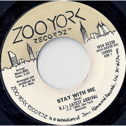 R.J.'s Latest Arrival Stay With Me Vinyl 7" USED
