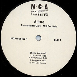 Allure (3) Enjoy Yourself Vinyl 12" USED