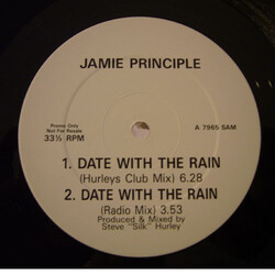 Jamie Principle Date With The Rain USED VINYL 12INCH 33 S RPM PROMO