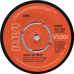 David Bowie Knock On Wood USED VINYL 7INCH SINGLE 45 RPM