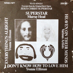 Various Excerpts From The Original Rock Opera Jesus Christ Superstar USED VINYL 7INCH 33 S RPM MAXI-SINGLE STEREO