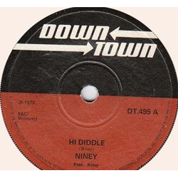 Niney The Observer Hi Diddle USED VINYL 7INCH 45 RPM SINGLE