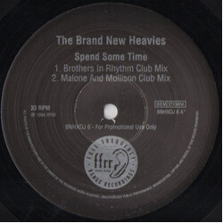 The Brand New Heavies Spend Some Time USED VINYL 12INCH 33 S RPM PROMO