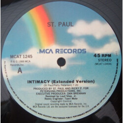 St. Paul Intimacy VINYL 12" USED