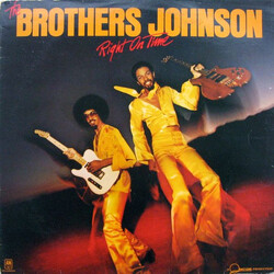 Brothers Johnson Right On Time Vinyl LP USED