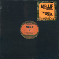 Mr. Lif Home Of The Brave b/w The Unorthodox USED VINYL 12INCH 33 S RPM