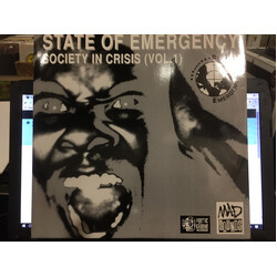 Various State Of Emergency Society In Crisis (Vol. 1) USED VINYL 12INCH 33 S RPM PROMO SAMPLER