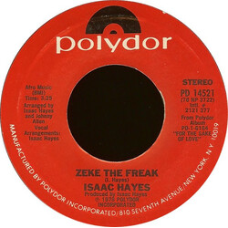 Isaac Hayes Zeke The Freak USED VINYL 7INCH 45 RPM