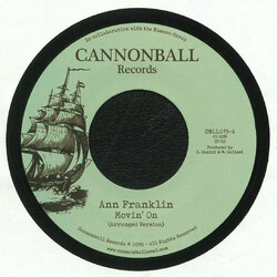 Ann Franklin Movin' On USED VINYL 7INCH LIMITED EDITION STEREO
