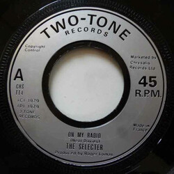 The Selecter On My Radio USED VINYL 7INCH 45 RPM SINGLE