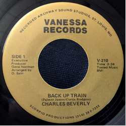 Charles Beverly Back Up Train / Don't You Want A Man Like Me USED VINYL 7INCH 45 RPM