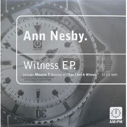 Ann Nesby Witness EP USED VINYL 12INCH EP 33 S RPM