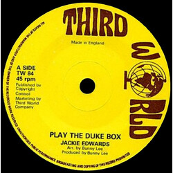 Jackie Edwards Play The Duke Box USED VINYL 7INCH