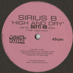 Sirius B (3) High And Dry Vinyl 12" USED