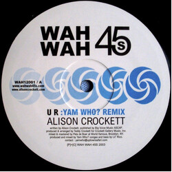 Alison Crockett U R (Yam Who? Remix) USED VINYL 12INCH