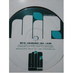 Butti 49 Alan Accelerates USED VINYL 12INCH