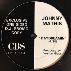 Johnny Mathis Daydreamin USED VINYL 12INCH PROMO SINGLE SIDED