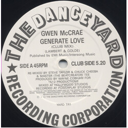 Gwen McCrae Generate Love / Eighties Lady USED VINYL 12INCH 45 RPM