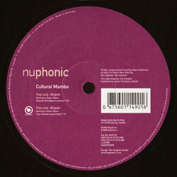 Cultural Mambo Docking In Outer Space USED VINYL 12INCH 45 RPM