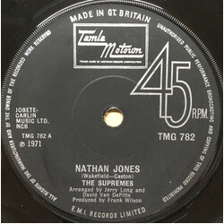 The Supremes Nathan Jones USED VINYL 7INCH 45 RPM SINGLE