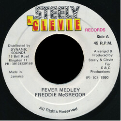 Freddie McGregor Fever Medley USED VINYL 7INCH 45 RPM